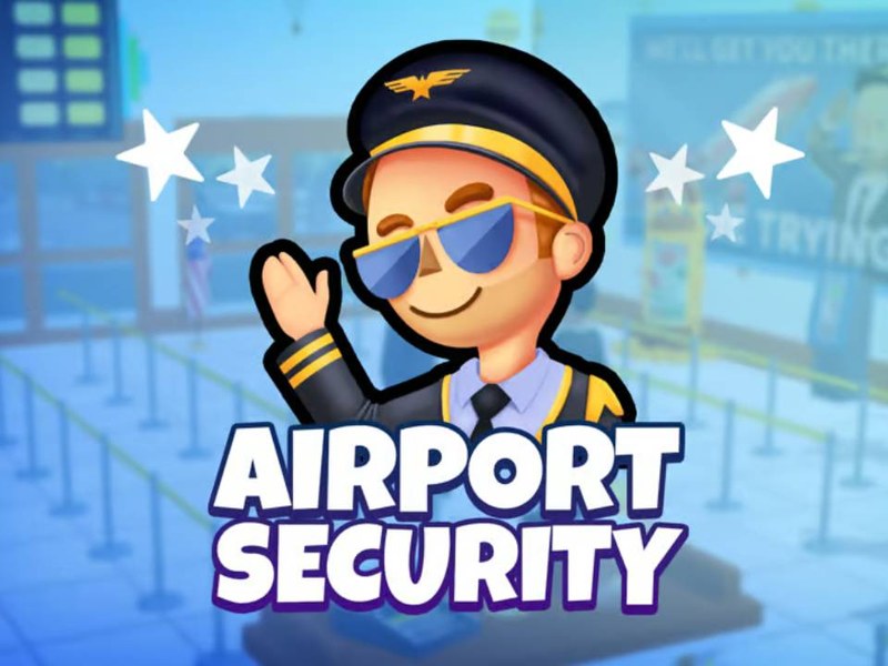 A thrilling scene from Airport Security with agents checking bags and passengers