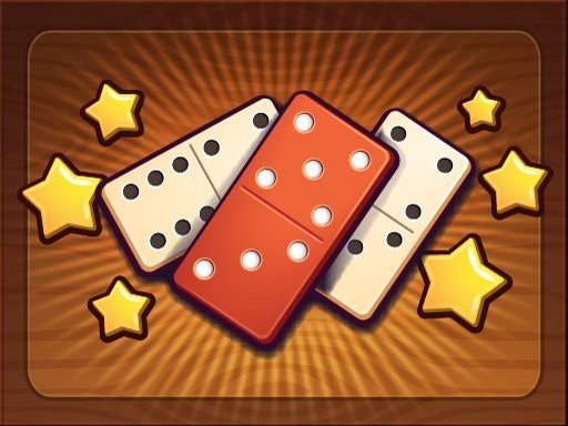 Screenshot of Amazing Dominoes featuring colorful tiles and themes