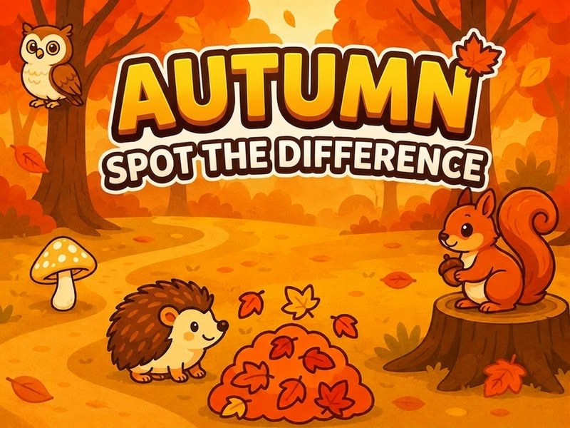 Autumn Spot the Difference