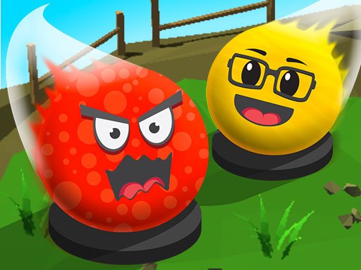 Exciting scene from Ballhit.io with colorful bouncing balls