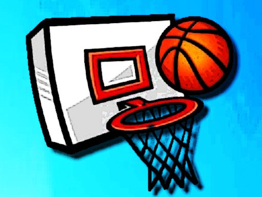 Exciting scene of kids playing Basketball Challenge and scoring points