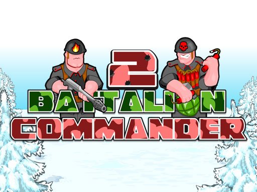 Battalion Commander 2 — intense battle scene with soldiers and explosions