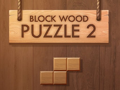 Screenshot of Block Wood Puzzle 2 featuring colorful wooden blocks