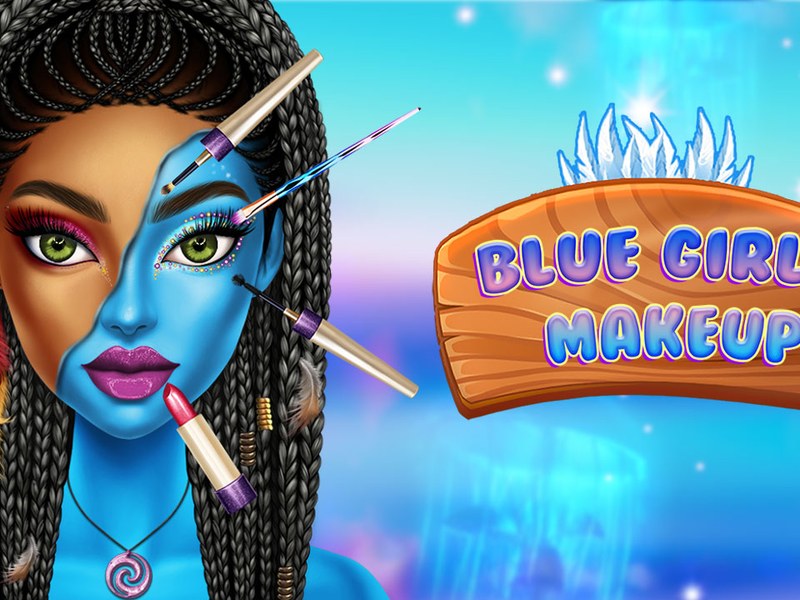 Colorful makeup palette with vibrant shades and beauty tools
