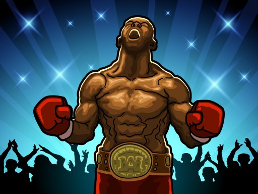 Exciting scene of Boxing Stars with a boxer in action