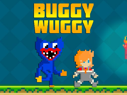 Exciting scene from Buggy Wuggy featuring colorful characters and challenging obstacles