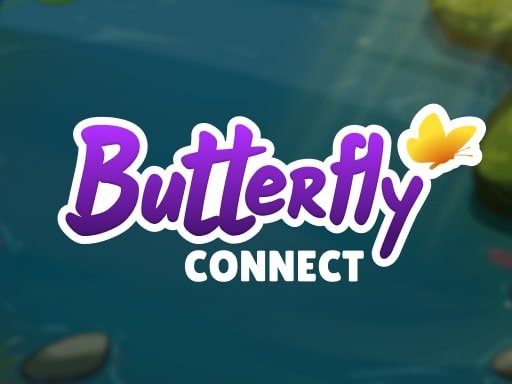 Colorful butterflies connect in a vibrant forest setting