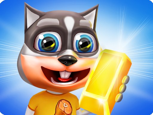 Exciting scene from Cat Runner with a brave cat dodging obstacles