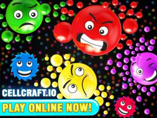 Cellcraft.io — exciting gameplay with colorful cells battling