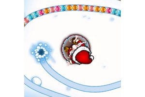 Colorful Christmas Chain Game with festive ornaments and action