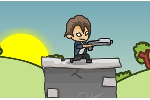 Action-packed scene from City Heroes with heroes saving the city