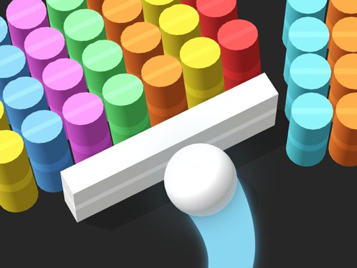 Color Bump 3D — vibrant gameplay scene with colorful balls