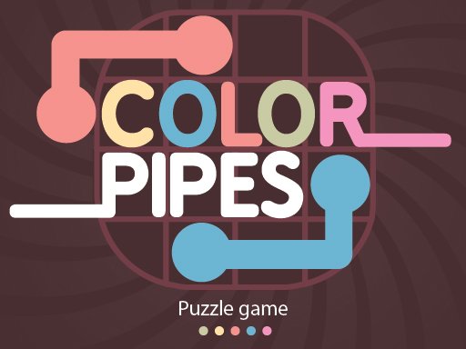 Color Pipes — vibrant puzzle game screenshot with colorful dots and pipes