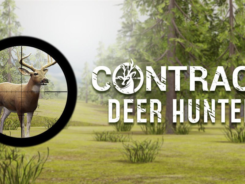 Intense action scene from Contract Deer Hunter game