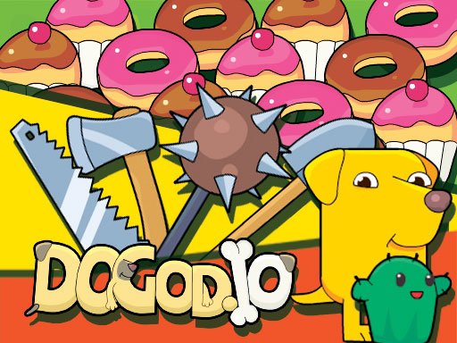 Exciting screenshot of Dogod.io featuring intense dog battles