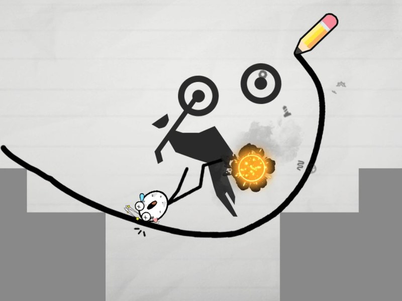 Draw Bridge Puzzle — fun gameplay scene with bridges and bikes