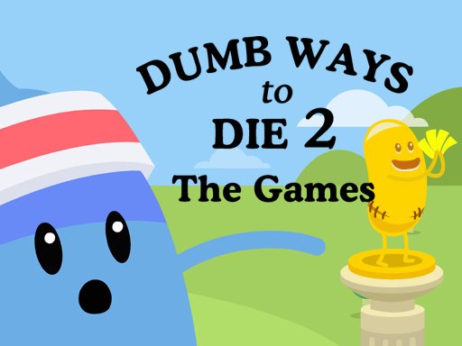 Screenshot of Dumb Ways to Die 2 The Games featuring funny characters and mini-games