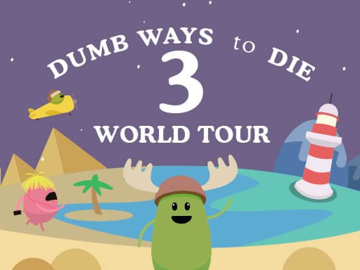 Dumb Ways to Die 3 World Tour — colorful characters in silly situations