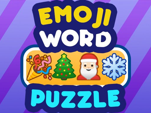Colorful emojis representing various words in a fun puzzle game
