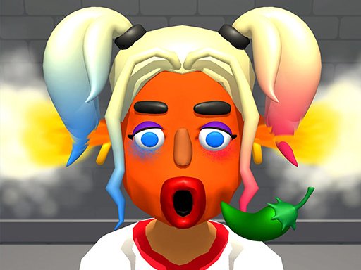 Screenshot of Extra Hot Chili 3D showing vibrant chili peppers