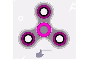 Fidget Spinner Master — colorful spinners spinning fast