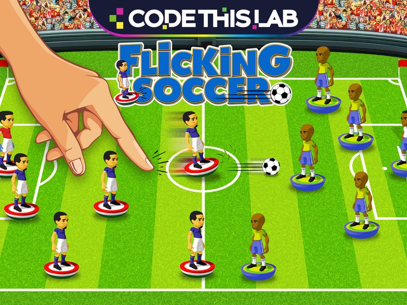 Flicking Soccer — intense gameplay with colorful teams and action