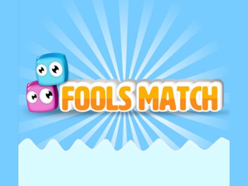 Colorful gameplay of Fools Match with funny characters