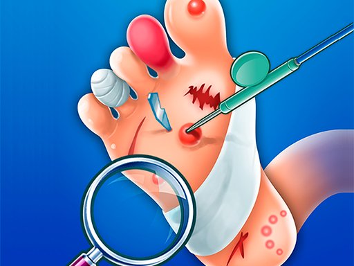 Foot Hospital — screenshot of the fun doctor game