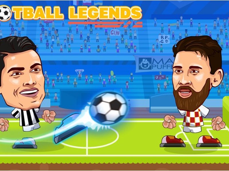 Exciting gameplay of Soccer Legends 2021 with players scoring goals