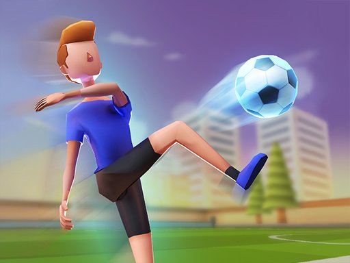 Exciting Soccer Master gameplay with players aiming for the goal