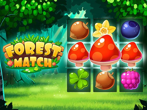 Forest Match — colorful forest-themed matching game screenshot