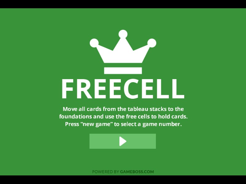Freecell Solitaire game screen with colorful cards and strategy