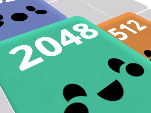 Gurido3 — colorful tiles merging numbers on the game board