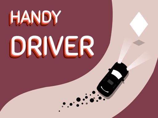 Exciting scene of Handy Driver with cars racing on a winding road