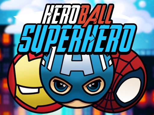 Exciting scene of Heroball SuperHero saving the world from evil squares