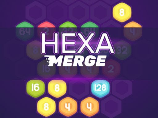 Colorful hexagonal blocks merging in a fun puzzle game