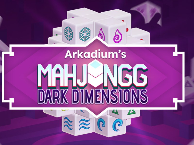 Exciting gameplay of Mahjong Dark Dimensions with colorful tiles