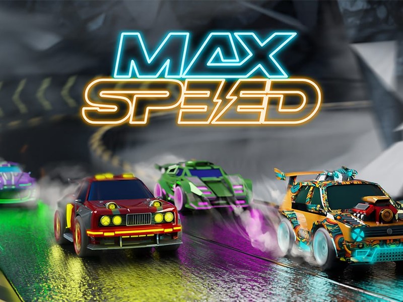 Max Speed — thrilling race scene with sharp turns
