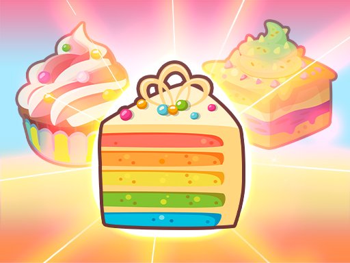Merge Cakes — colorful bakery scene with delicious cakes