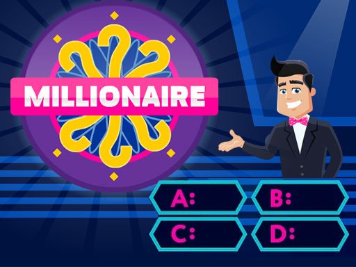 Exciting scene from Millionaire Trivia Quiz with vibrant colors and engaging questions