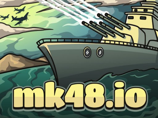 Exciting gameplay in Mk48.io with ships battling at sea