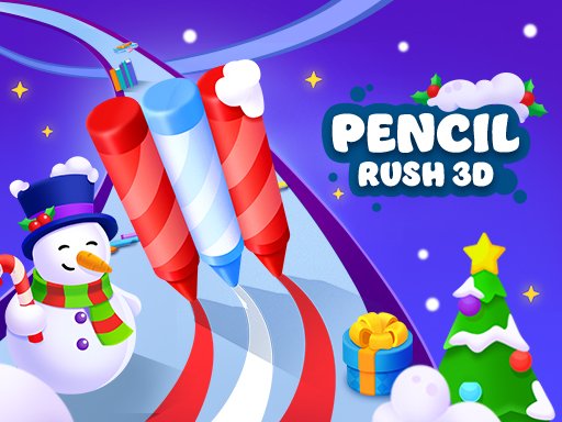 Pencil Rush — colorful adventure with flying pencils
