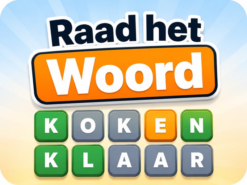 Screenshot of Guess the Word game with colorful letters and score