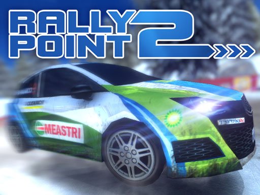 Exciting scene from Rally Point 2 with cars racing through desert and mountains