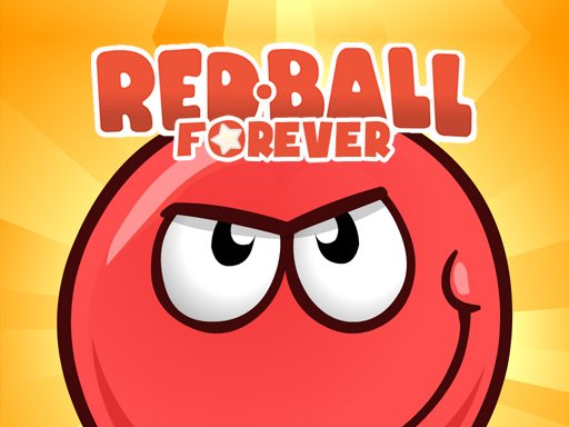 Red Ball Forever — vibrant scene of the red ball bouncing through colorful obstacles
