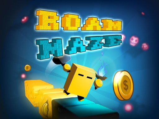 Roam Maze gameplay with colorful mazes and a timer
