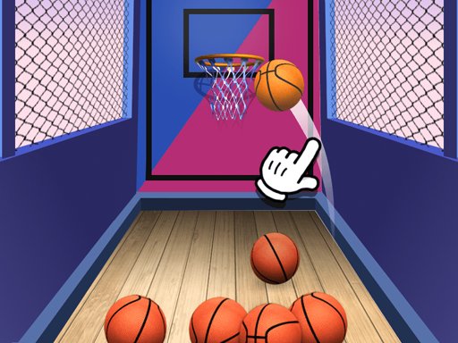Exciting scene of players shooting basketballs in Shot Shot game