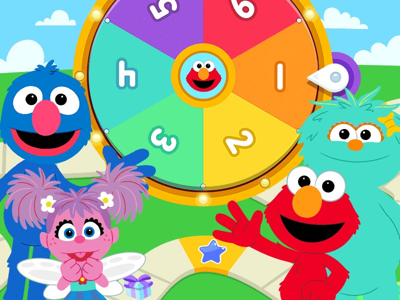 Exciting scene from Fun Day Games with kids playing and laughing