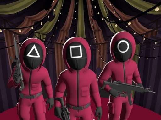 A thrilling scene from Squid Challenge Glass Bridge game