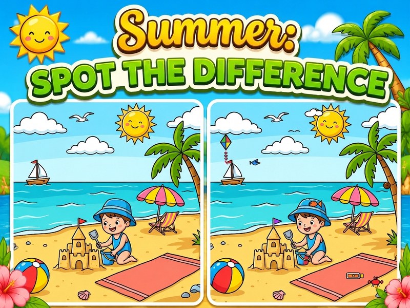 Summer Spot the Difference